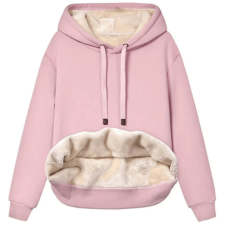 Babette -  Sudadera Polar Con Capucha Suave y Cálida