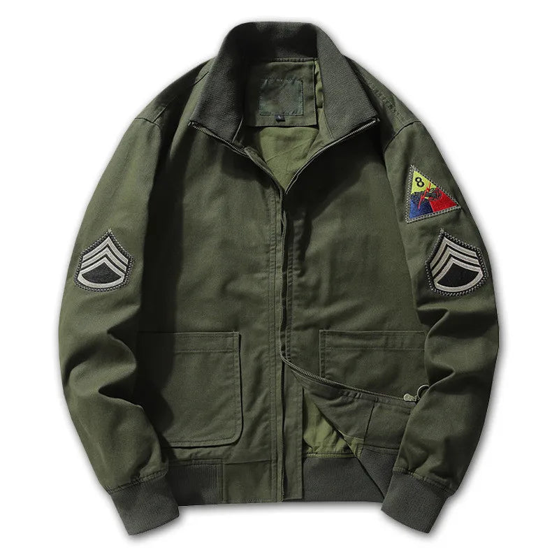 Norlan - Cazadora Bomber de Primera Calidad