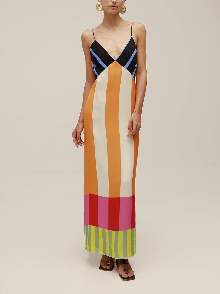 Sienna - Vestido Maxi Bengal Multi Paloma