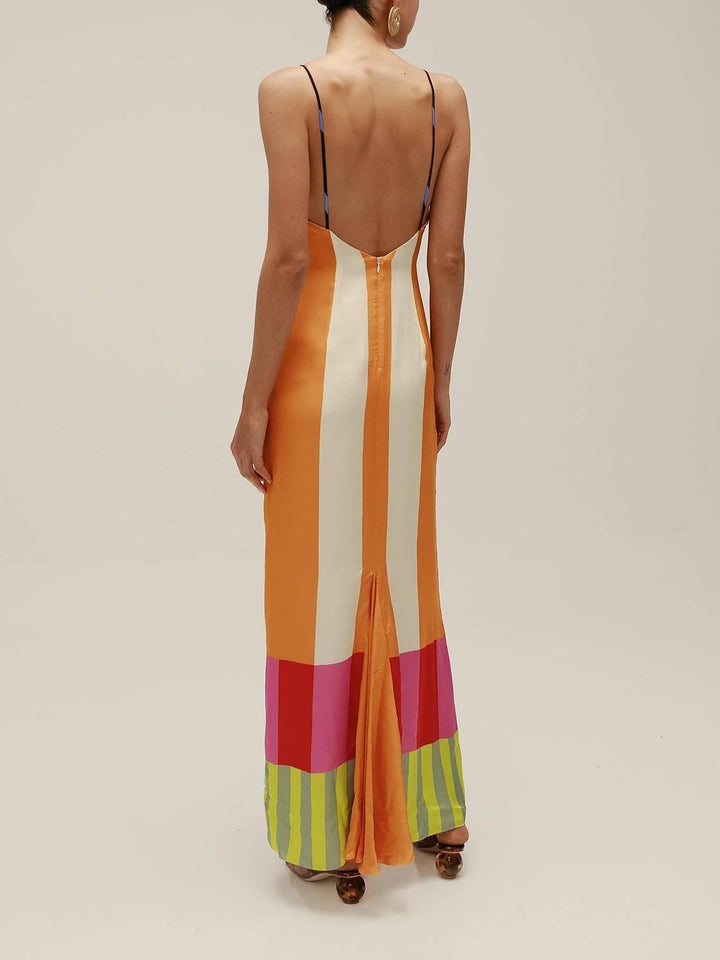 Sienna - Vestido Maxi Bengal Multi Paloma