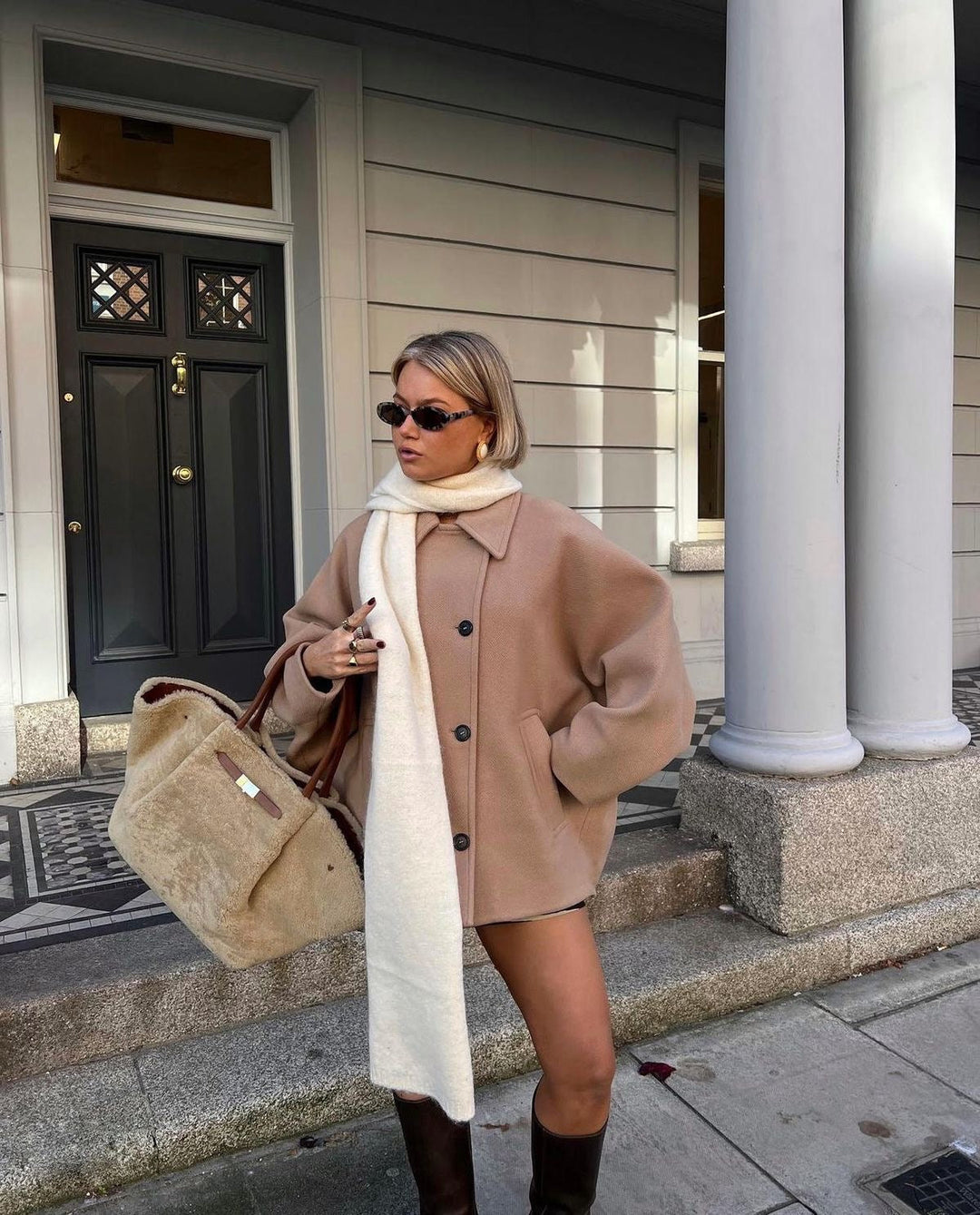Irmtraud - Elegante Chaqueta De Lana