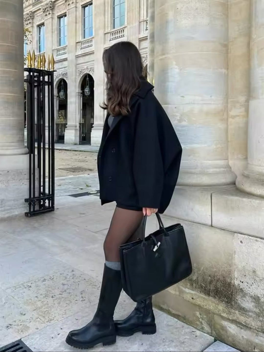 Irmtraud - Elegante Chaqueta De Lana