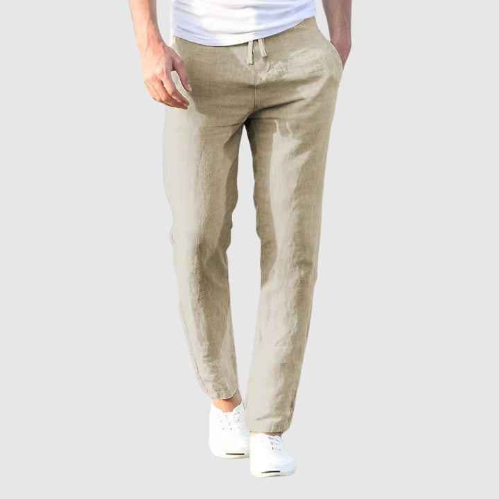 Venancio - Pantalón Elegante de Lino