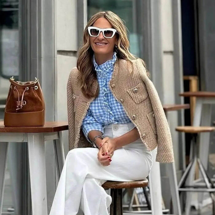 Graciana - Elegante Chaqueta de Tweed
