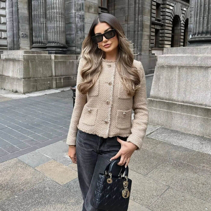 Graciana - Elegante Chaqueta de Tweed