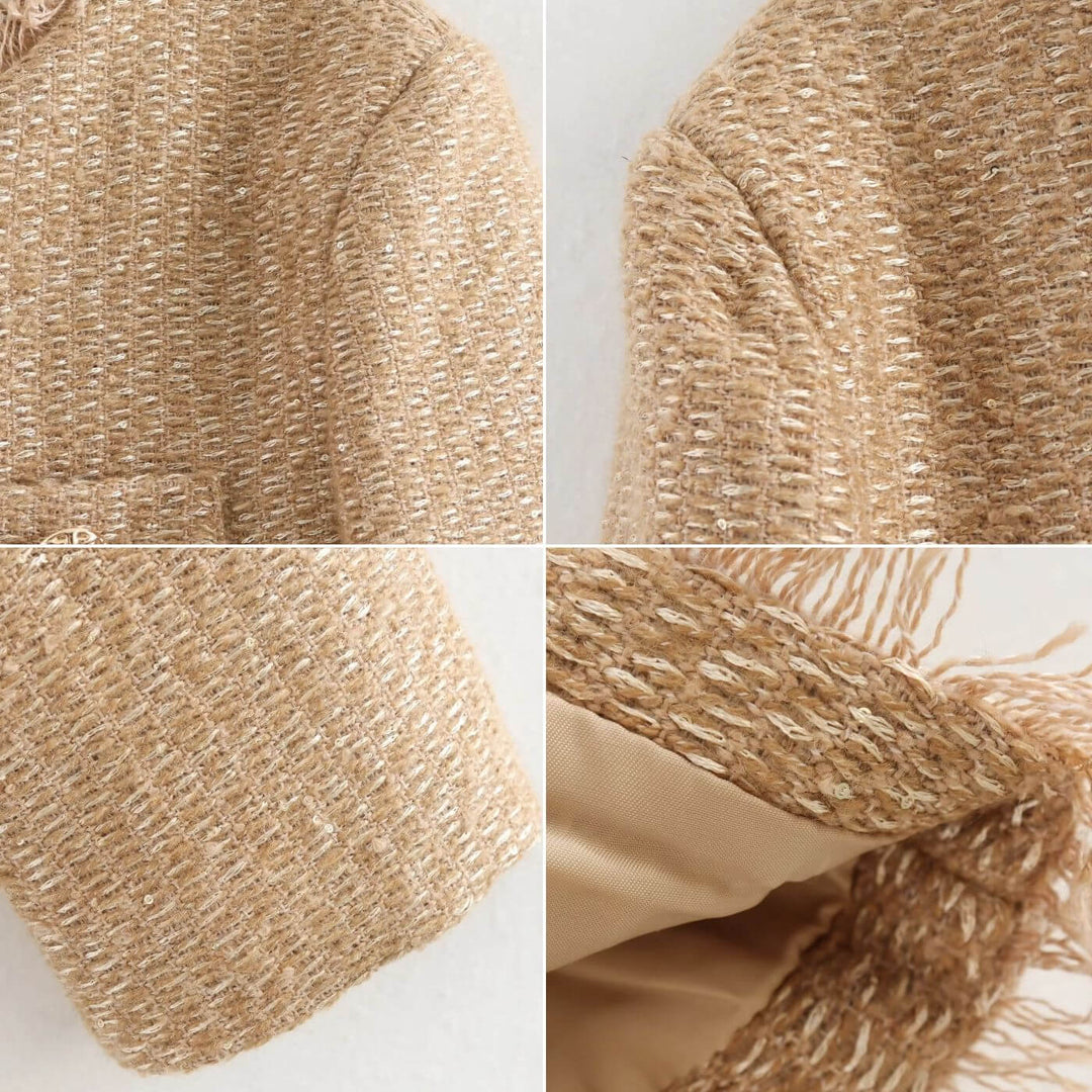 Graciana - Elegante Chaqueta de Tweed