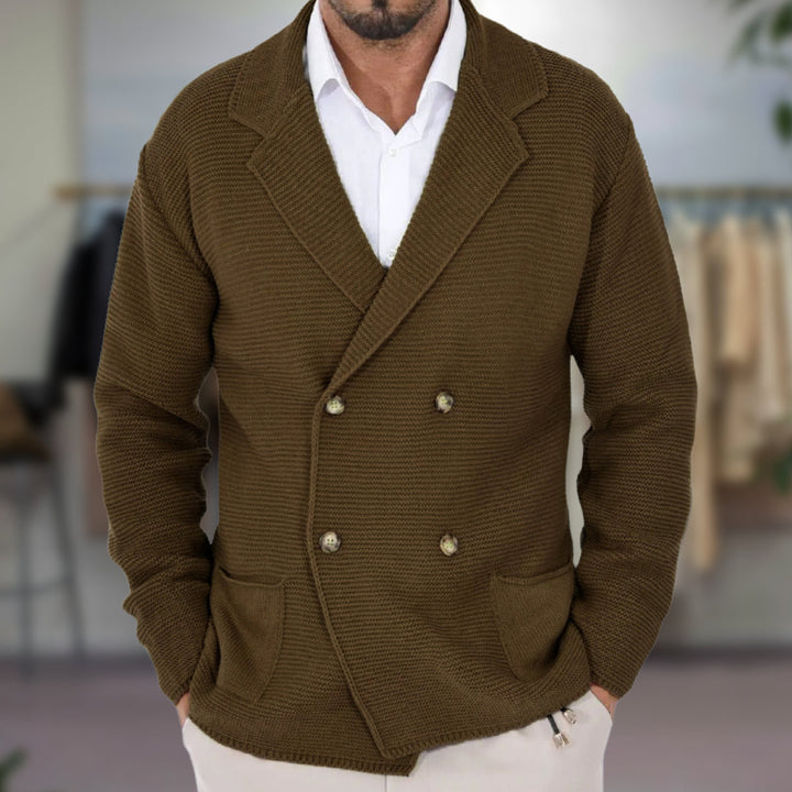 Benard - Chaqueta De Punto Con Doble Botonadura