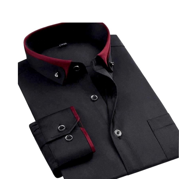 Abram - Camisa De Manga Larga Clásico