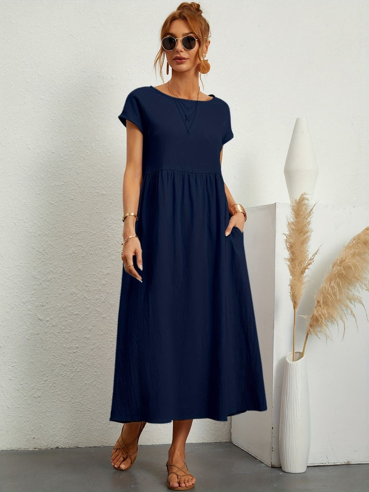 Jessica - Vestido Casual de Lino