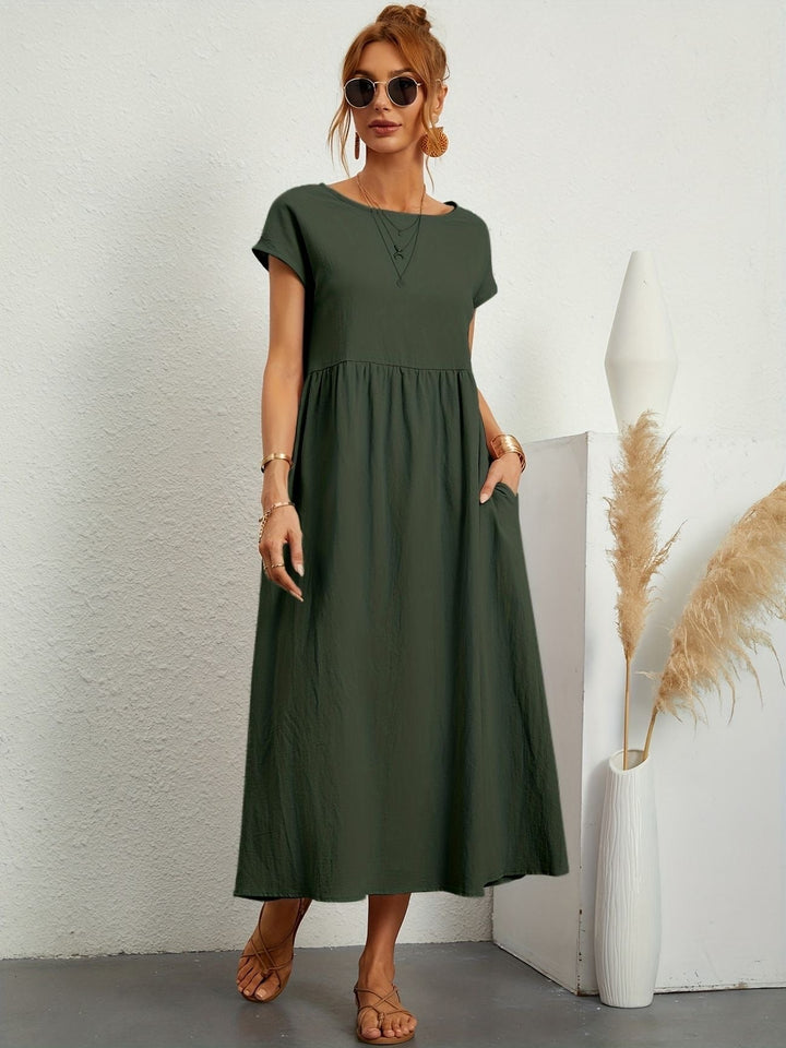 Jessica - Vestido Casual de Lino