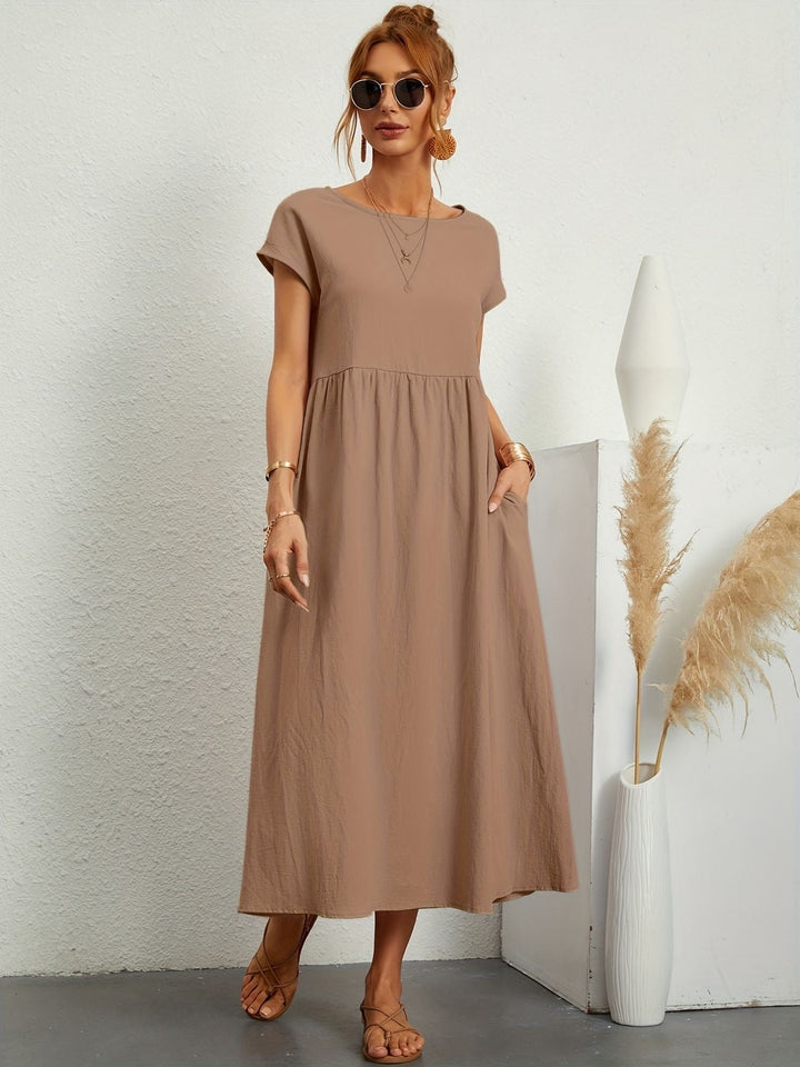 Jessica - Vestido Casual de Lino