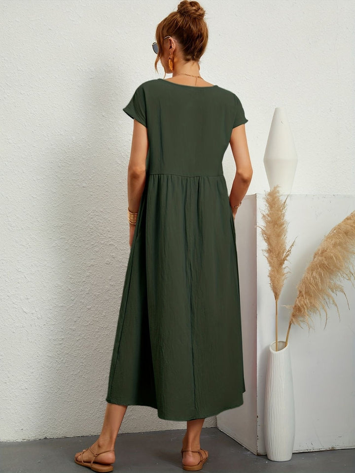 Jessica - Vestido Casual de Lino