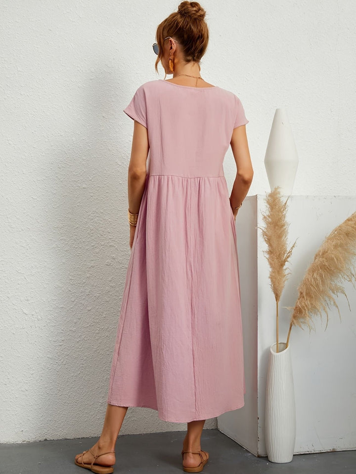 Jessica - Vestido Casual de Lino