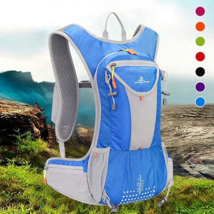 VelocityPack - Mochila Impermeable y Multifuncional Para Ciclistas