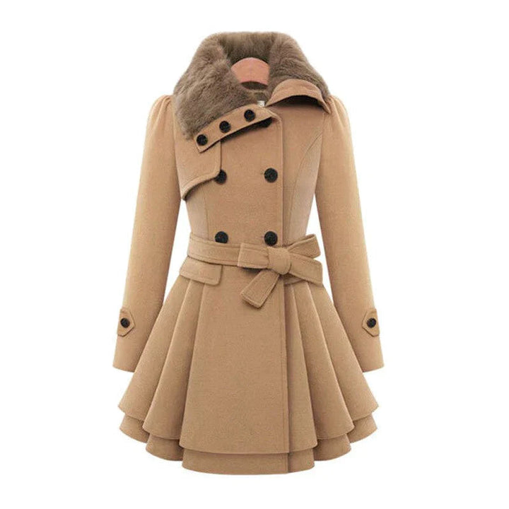 Chantelle - Abrigo Zanja Chic Con Piel Vegana