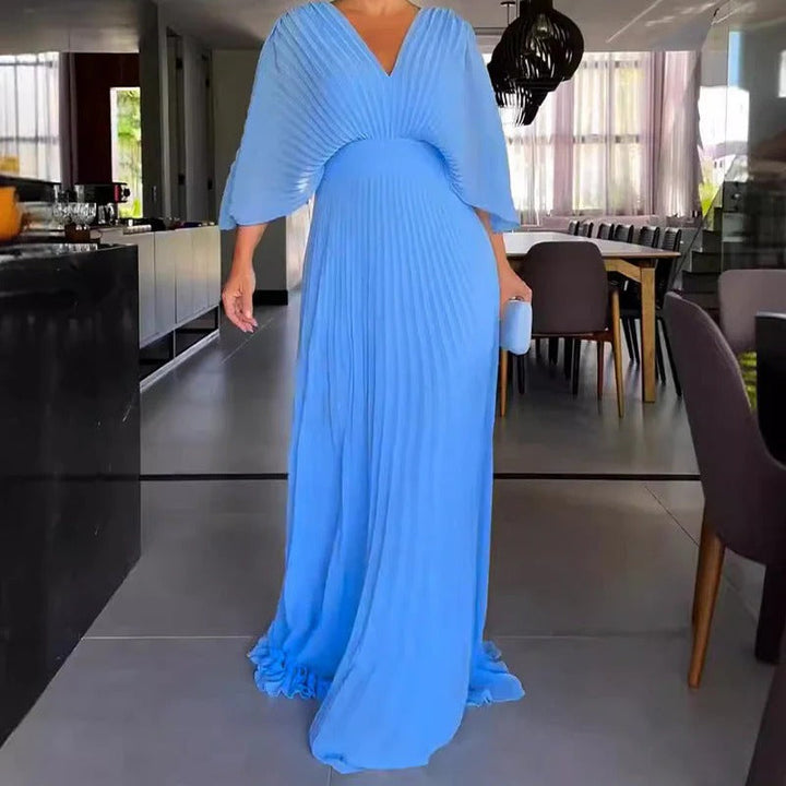 Greetje - Elegante Vestido Plisado
