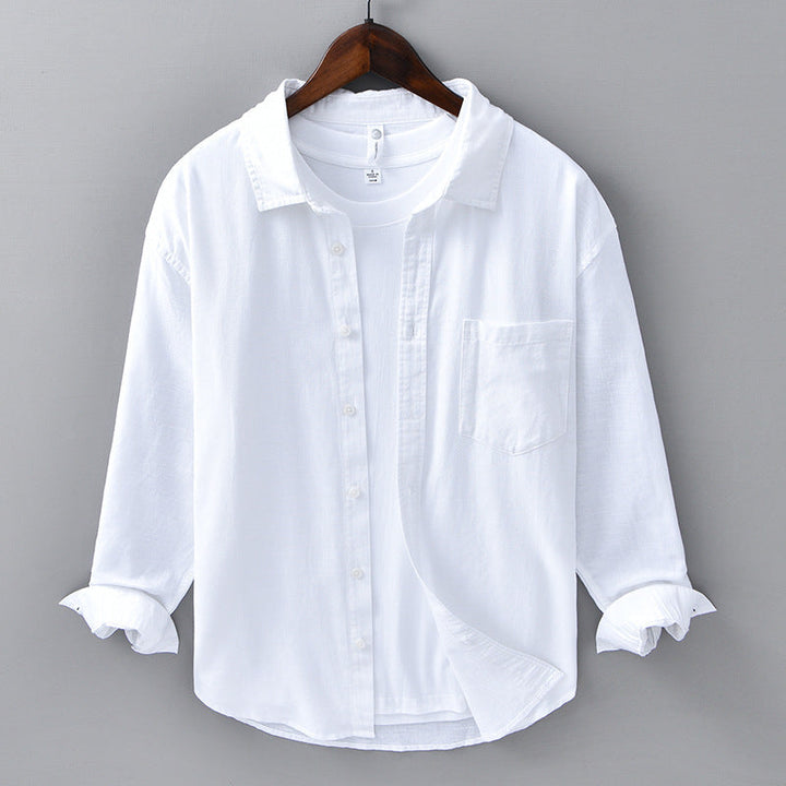 Johnson - Camisa De Lino Con Botones