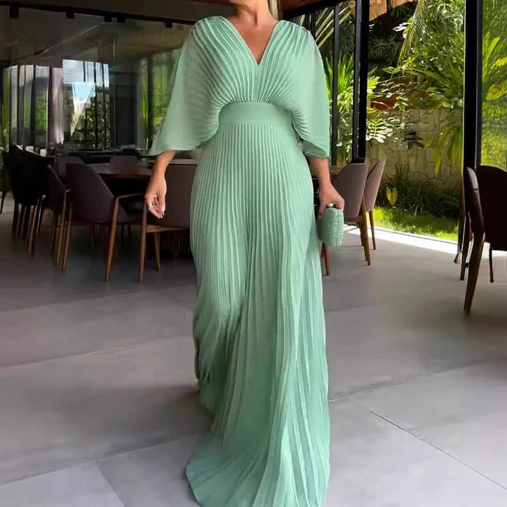 Greetje - Elegante Vestido Plisado