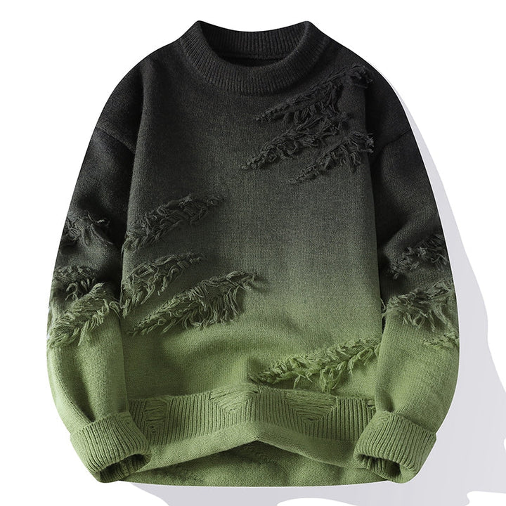 Wilfried - Jersey de Punto de Cuello Redondo