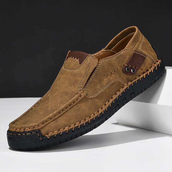 Elbert - Zapatos de Cuero con Suela Antideslizante
