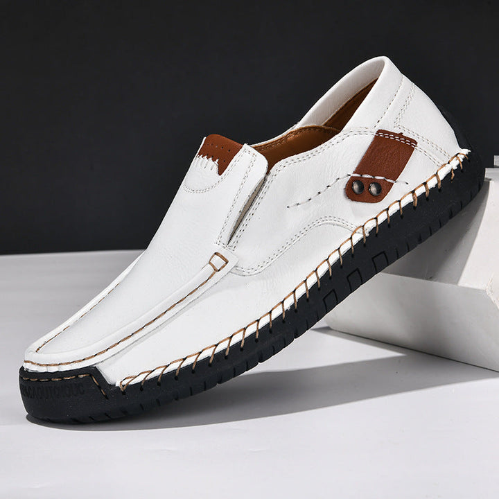 Elbert - Zapatos de Cuero con Suela Antideslizante