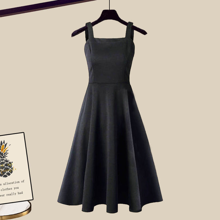Enrica - Elegante Conjunto De Vestido De Punto