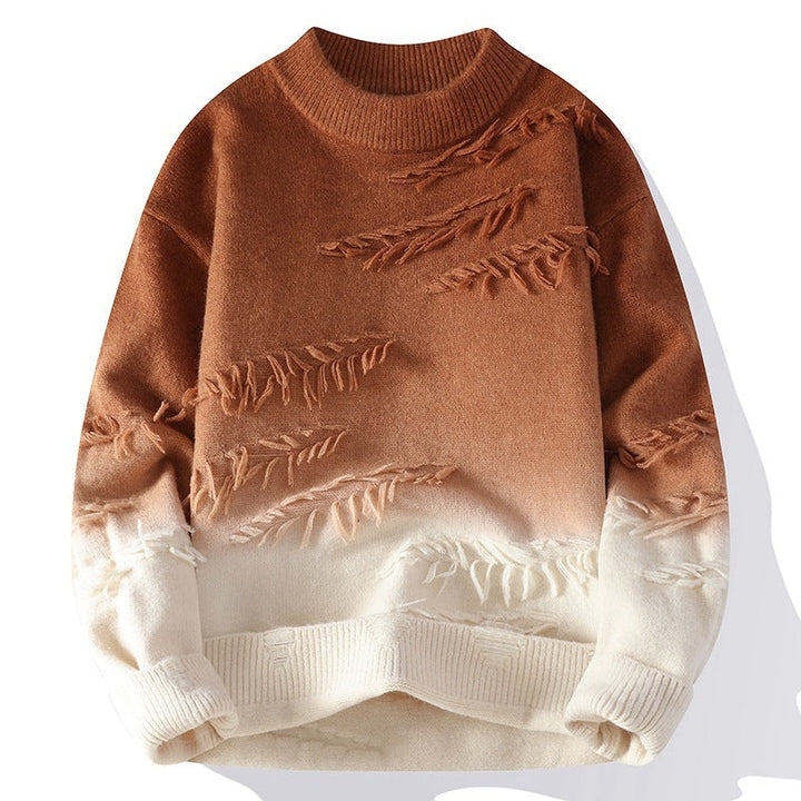 Wilfried - Jersey de Punto de Cuello Redondo