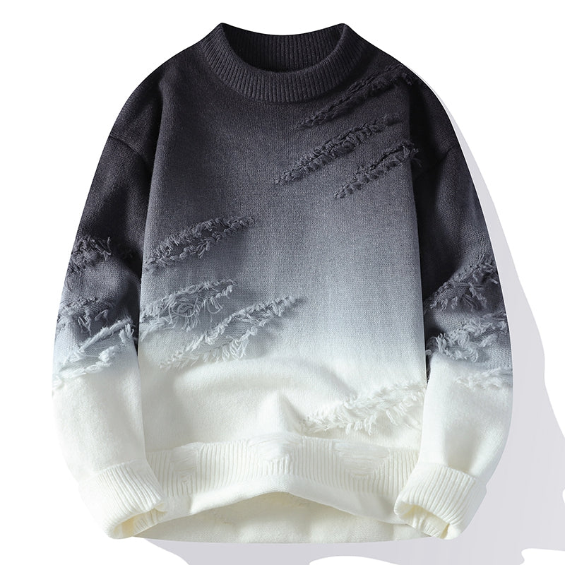 Wilfried - Jersey de Punto de Cuello Redondo