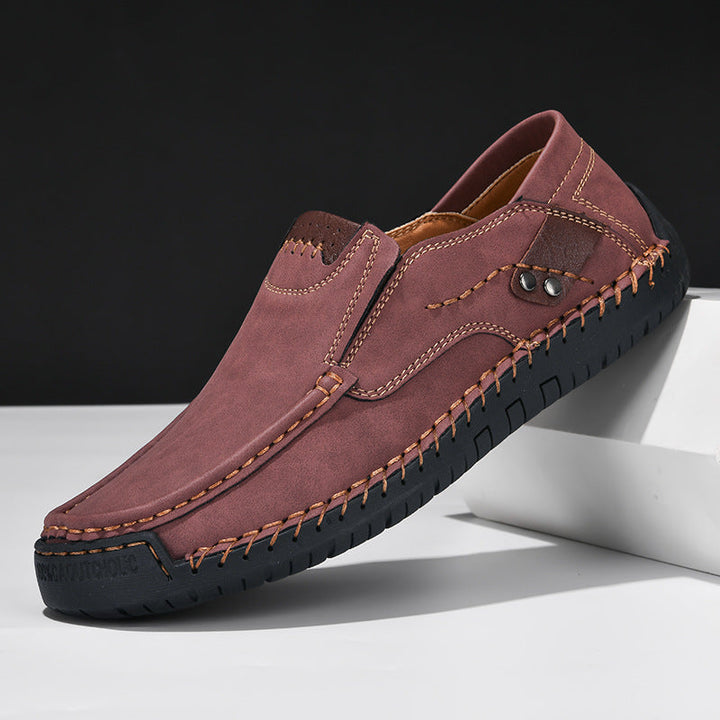 Elbert - Zapatos de Cuero con Suela Antideslizante