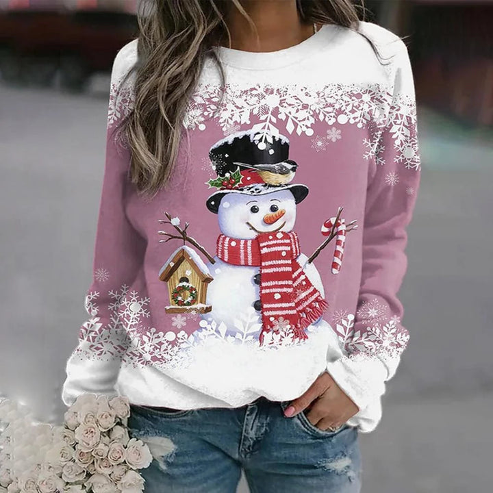 Emina - Jersey de Navidad Muñeco De Nieve