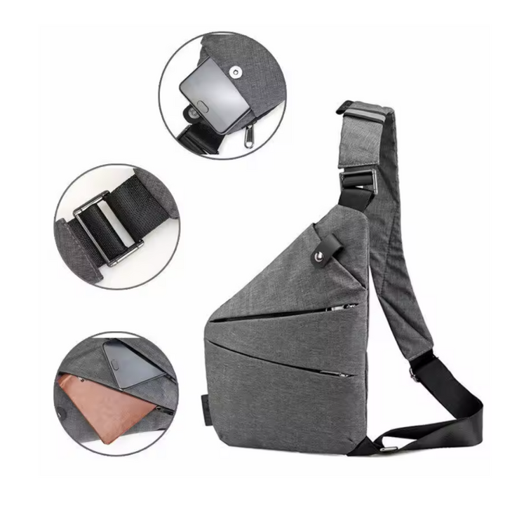 VaultPack - Bolsa de Hombro Antirrobo