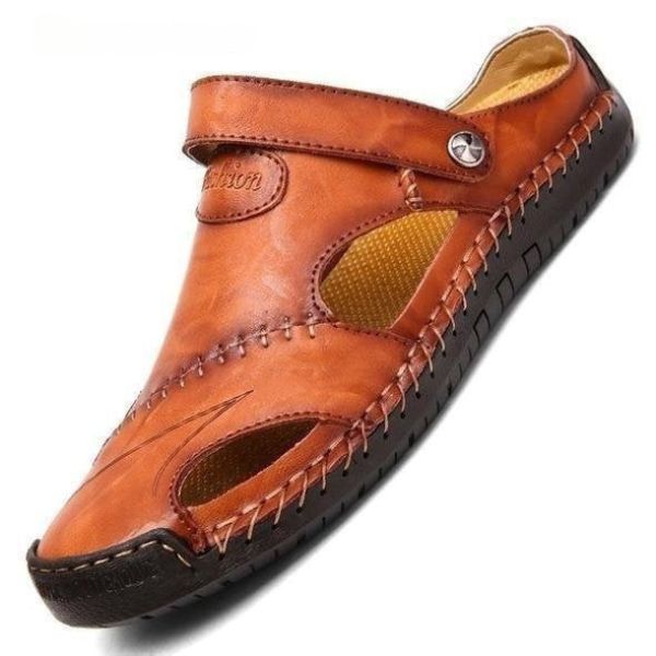 Rumaan - Sandalias De Piel Suave De Alta Calidad
