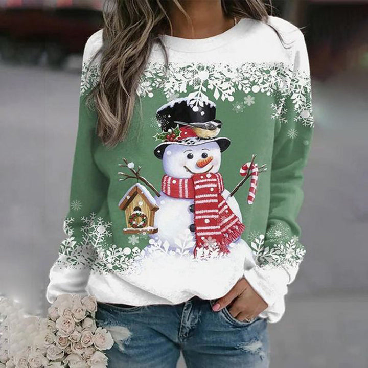 Emina - Jersey de Navidad Muñeco De Nieve