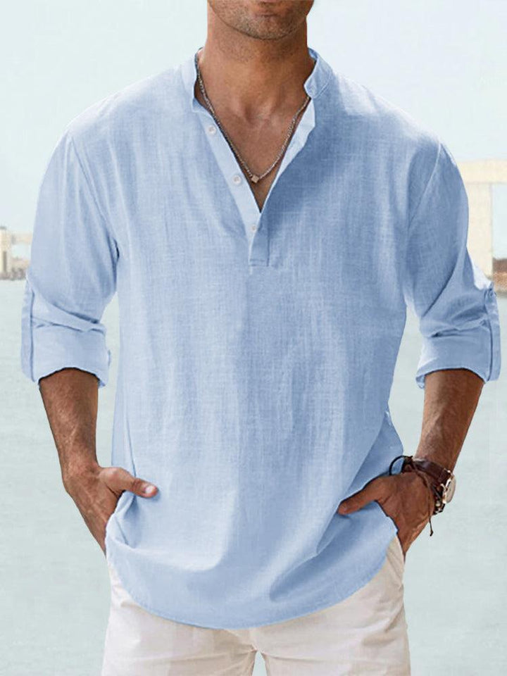 Leon - Camisa De Lino Transpirable