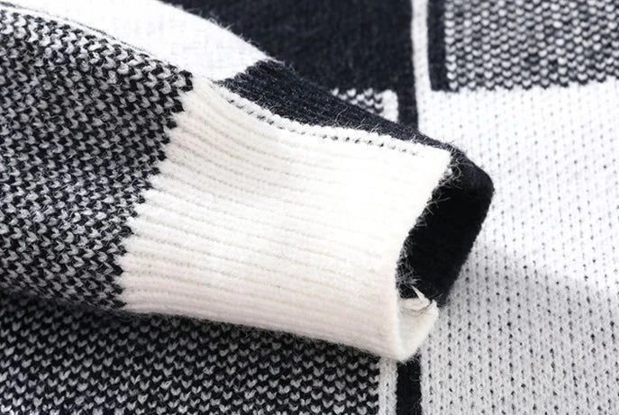Zharif – Jersey de Cuello Redondo y Manga Larga gGrueso
