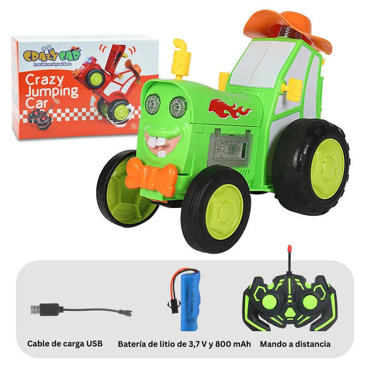 JumpingCar - Diversión Con Un Tractor Acrobático - Tractor RC