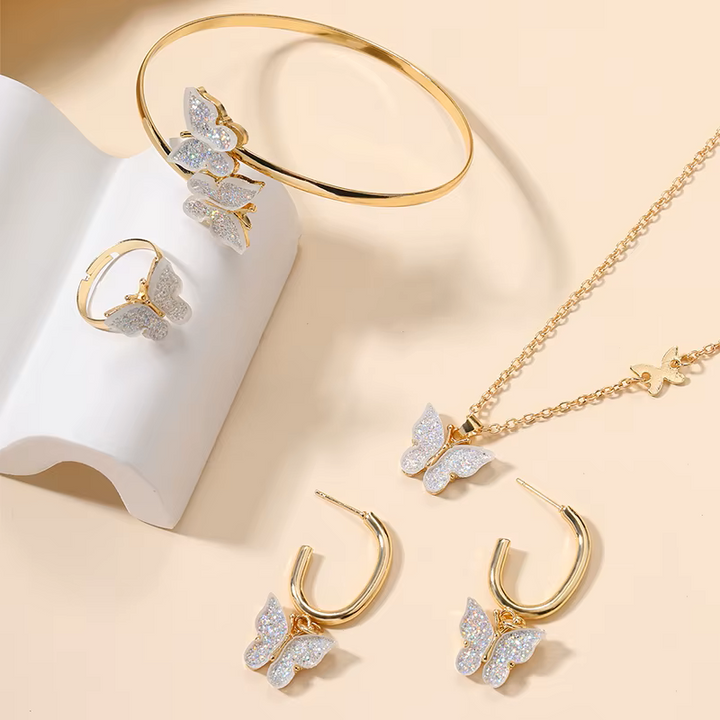 Vitoria - Conjunto de Joyas Mariposa Belle
