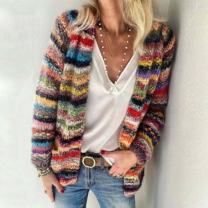 Sandrine – Chaleco De Punto De Colores