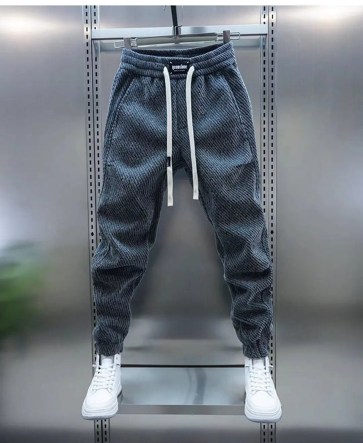 Wilberg - Pantalones Casuales Con Cordón