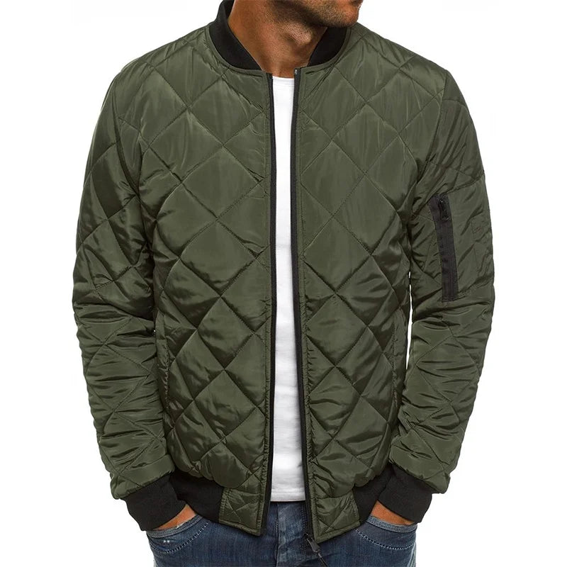 Willy - Chaqueta de Algodón Con Estampado de Rombos