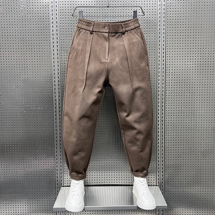 Mathieu - Elegante Pantalón Jaspeado