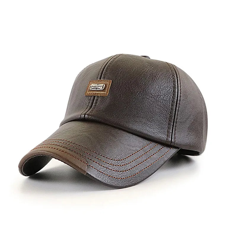 Stefanus - Cómoda Gorra de Cuero