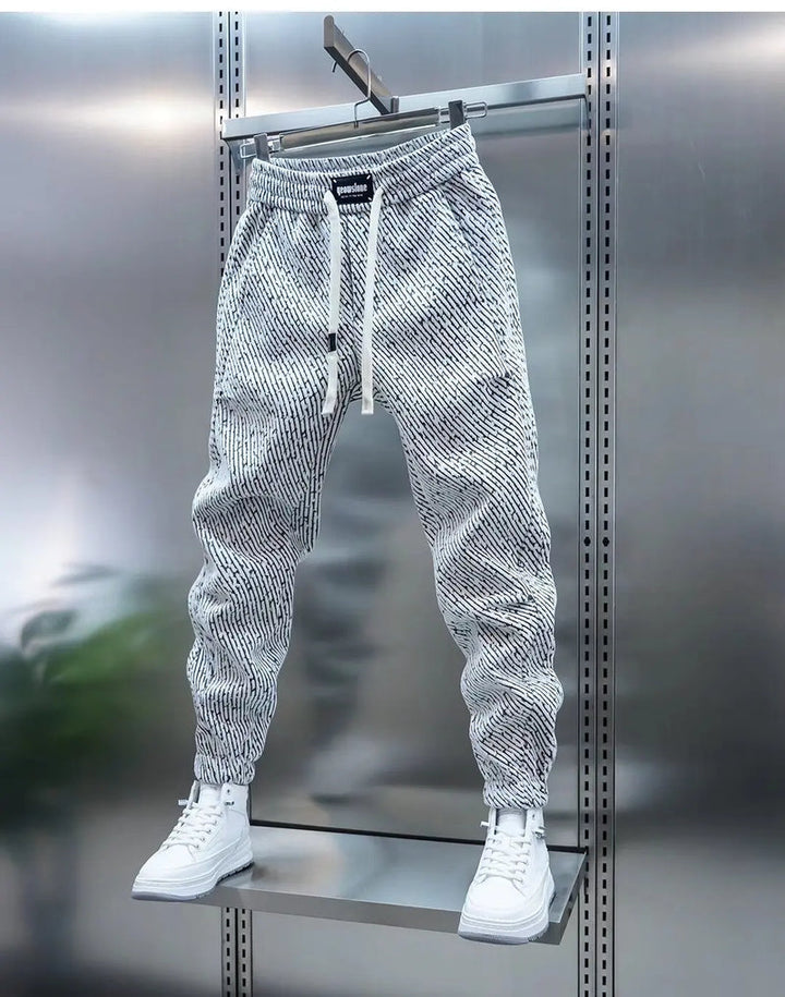 Wilberg - Pantalones Casuales Con Cordón
