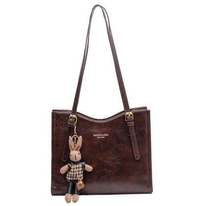 Lavina - Bolso de Hombro de Cuero vintage