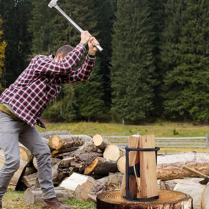 WoodChop - Astilladora Portátl De Hierro Fundido