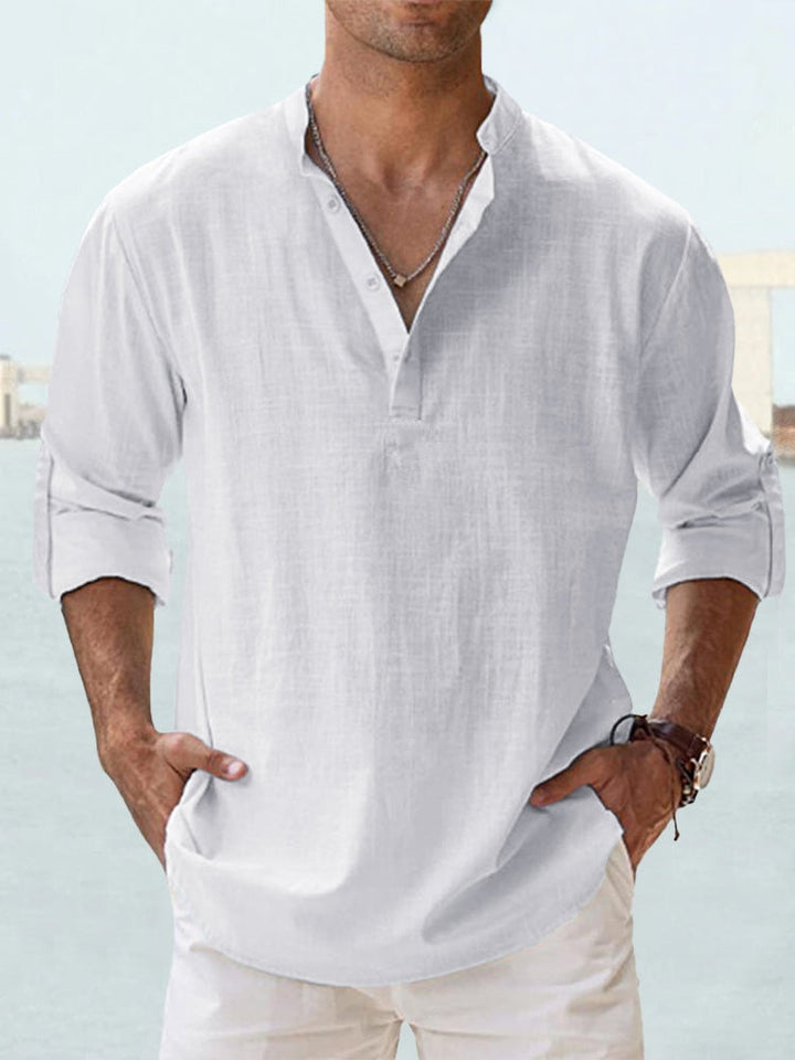Leon - Camisa De Lino Transpirable