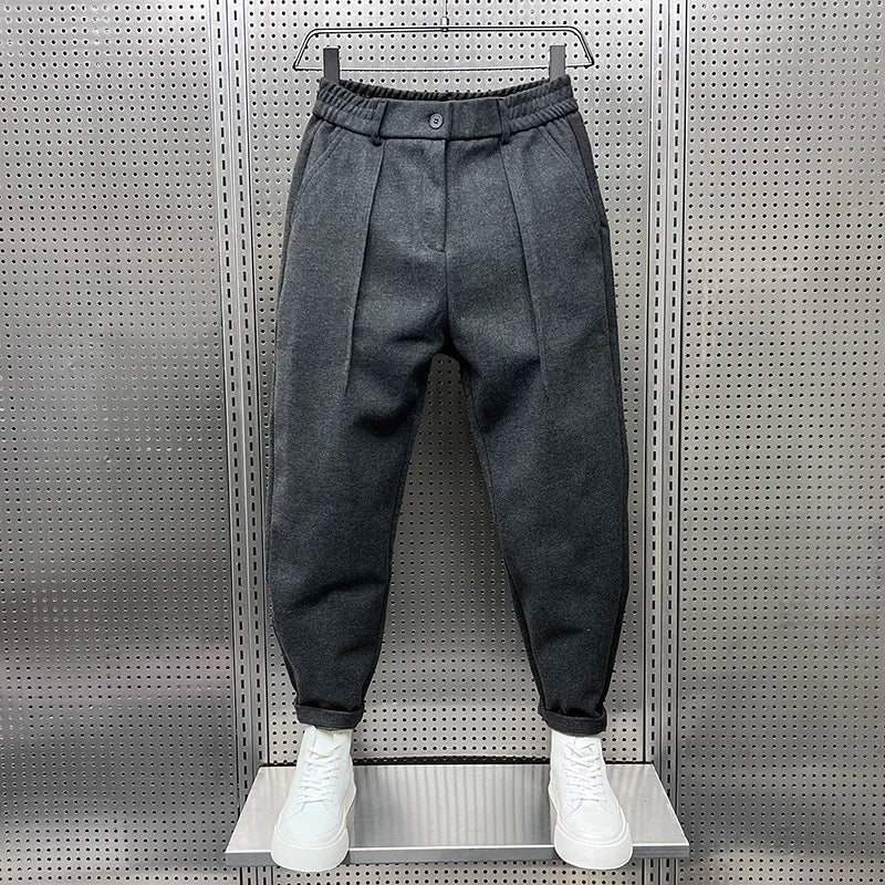 Mathieu - Elegante Pantalón Jaspeado
