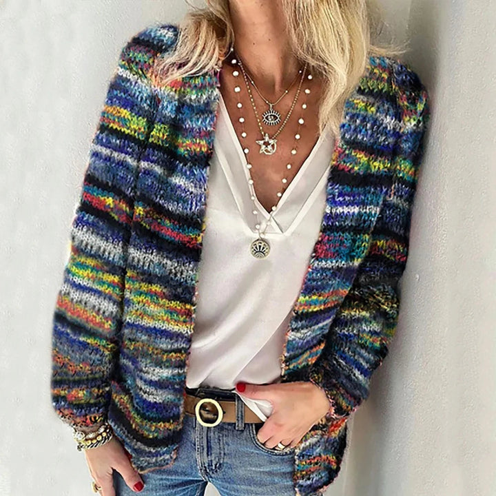 Sandrine – Chaleco De Punto De Colores