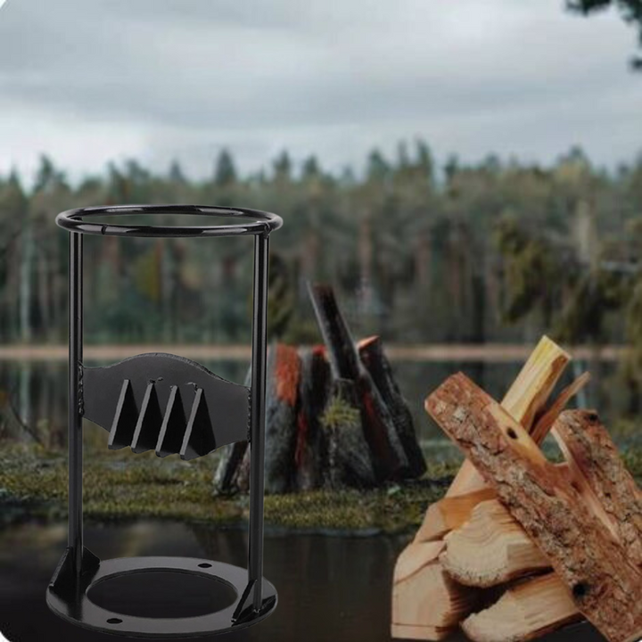 WoodChop - Astilladora Portátl De Hierro Fundido