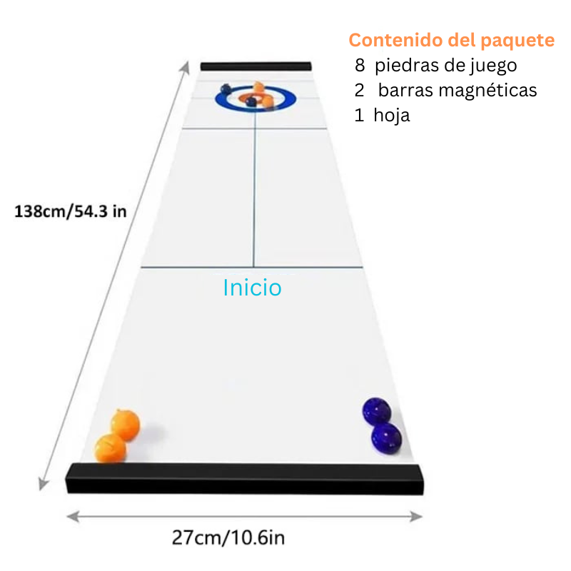 SlideStrike - Juego De Curling De Sobremesa